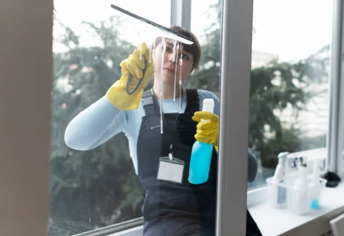 Nettoyage de vitres intérieures et extérieures à Saint-Amé